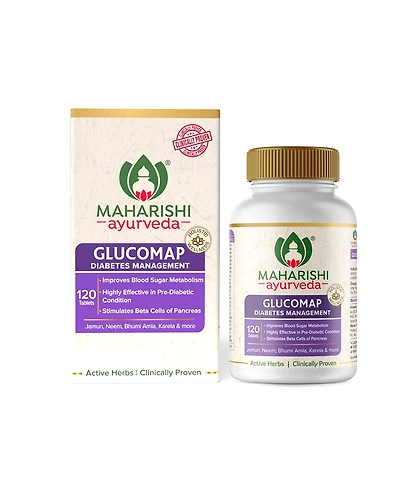Glucomap- Potent Formulation For Blood Sugar Management-60 TAB-1
