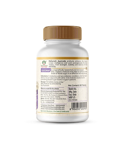 Glucomap- Potent Formulation For Blood Sugar Management-60 TAB-2