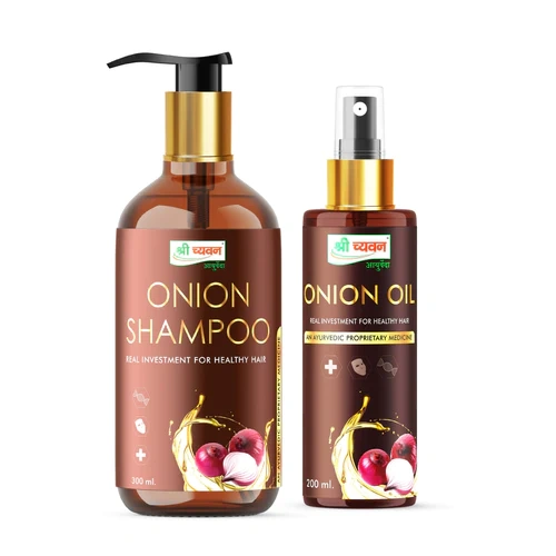 Onion Hair Oil and Shampoo for Hair Growth &amp; Hair Fall-S64-1