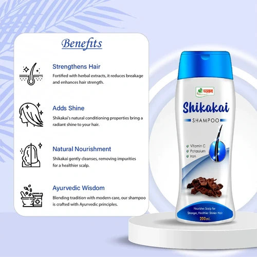 Shikakai Shampoo for Hair Growth-200 ML-1