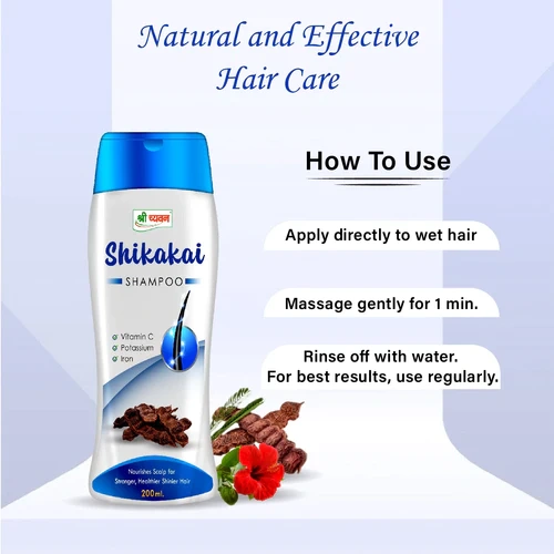 Shikakai Shampoo for Hair Growth-200 ML-3