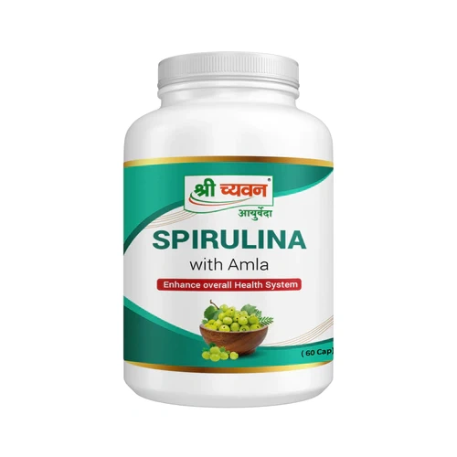 Spirulina Capsule with Amla-S102-1