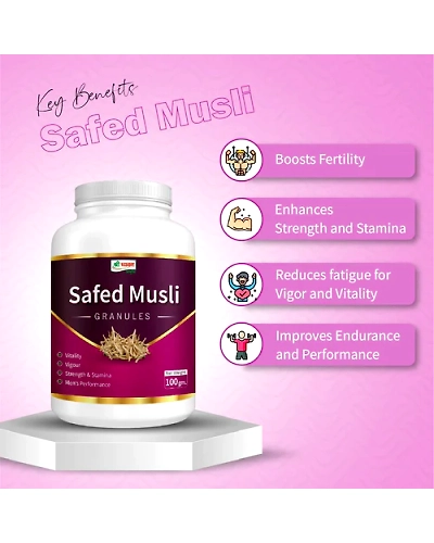Safed Musli Granules-100 GM-1