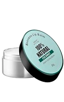 Azani Active Care 100% Natural Coconut Vitamin E & Shea Butter Beeswax Lip Balm