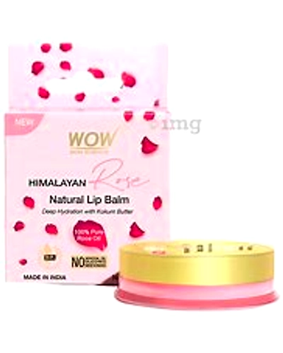 WOW Skin Science Himalayan Rose Natural Lip Balm-V253-1