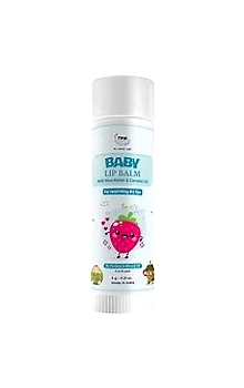 TNW- The Natural Wash Baby Lip Balm for 0 to 10 Years with Shea Butter & Coconut Oil