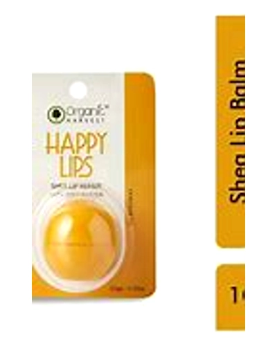 Organic Harvest Happy Lips Color Lip Balm Shea Lip Repair-V406-1