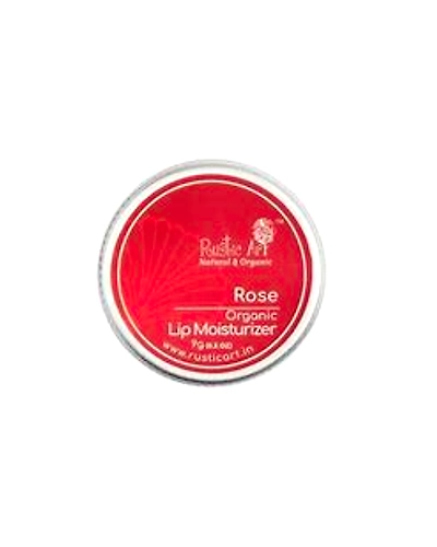 Rustic Art Natural &amp; Organic Lip Moisturizer Rose-V472-1
