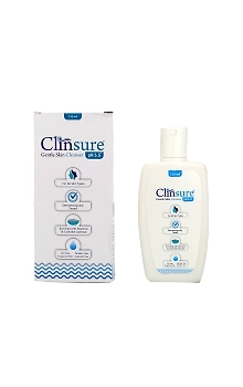 Clinsure Gentle Skin Cleanser with pH 5.5 | All Skin Types | Paraben & Sulphate-Free