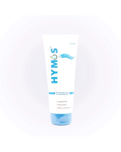 Hymos Face &amp; Body Lotion for Sensitive Skin | Non-Greasy, Non-Comedogenic &amp; Paraben-Free-V645-1