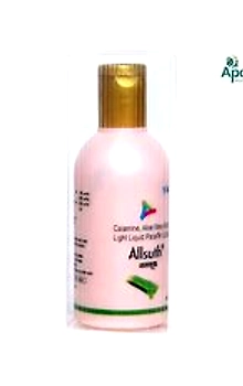 Allsuth Lotion with Aloe Vera, Calamine, and Light Liquid Paraffin