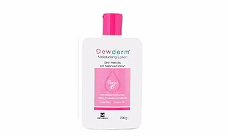 Dewderm Moisturising Lotion with Vitamin E, Aloe Vera & Jojoba Oil | Skin-Friendly & pH-Balanced