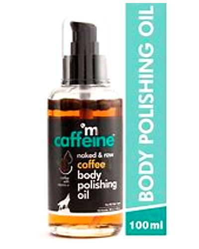 mCaffeine Naked &amp; Raw Coffee Body Polishing Oil-V947-1