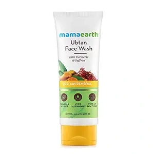 Mamaearth Ubtan Face Wash for Healthy Skin | Paraben &amp; SLS-Free | All Skin Types-V963