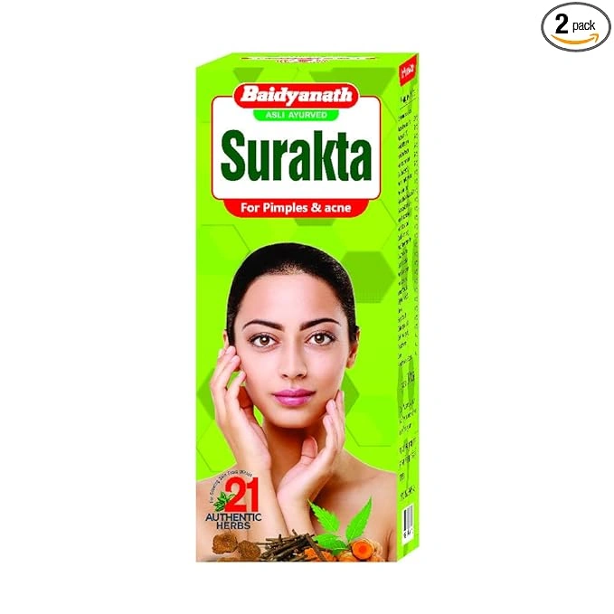 Baidyanath (Jhansi) Surakta Tonic for Pimples &amp; Acne for Females Tonic-V973-1