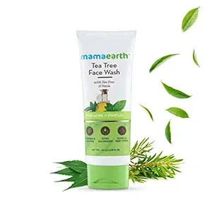 Mamaearth Tea Tree Face Wash for Healthy Skin | Paraben &amp; SLS-Free | All Skin Types-V993-1