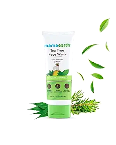 Mamaearth Tea Tree Face Wash for Healthy Skin | Paraben &amp; SLS-Free | All Skin Types-V993-1
