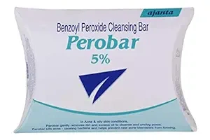 Perobar 2.5% Benzoyl Peroxide Cleansing Bar | For Acne &amp; Skin Infections-V998-1