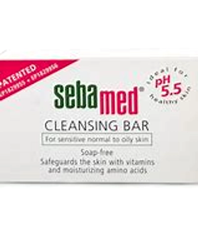 Sebamed Cleansing Bar with Vitamins for Sensitive Skin | Soap Free-Q18-1