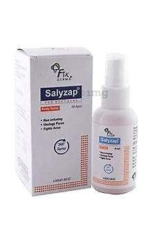 Salyzap Body Spray for Body Acne | Unclogs Pores & Fights Acne