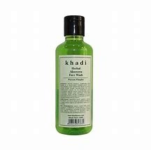 Khadi Herbal Aloevera Face Wash-Q94-1