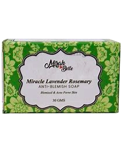 Mirah Belle Miracle Lavender Rosemary Anti - Blemish Soap-Q126-1