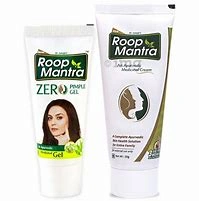 Roop Mantra Combo Pack of Zero Pimple Gel 15gm &amp; Face Cream 30gm-Q154-1