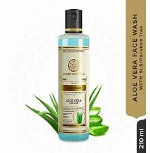 Khadi Organique Natural Face Wash Aloevera with Scrub SLS Paraben Free-Q227-1