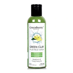 Greenberry Organics Green Clay Mud Face Wash-Q412-1