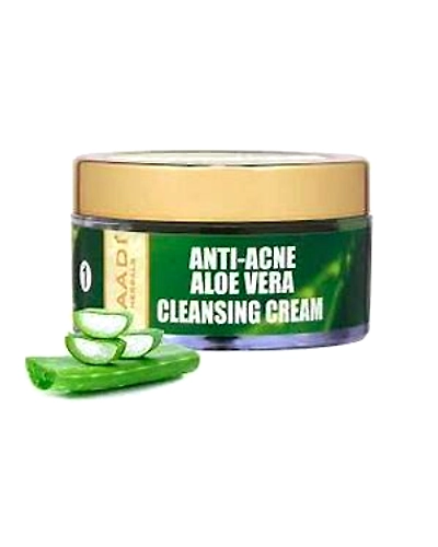Vaadi Herbals Anti-Acne Aloe Vera Cleansing Cream-Q533-1