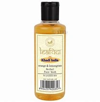 Khadi Leafveda Herbal Orange &amp; Lemongrass Face Wash-Q638-1