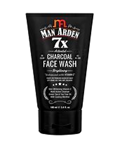 Man Arden 7X Activated Charcoal Detox Face Wash-Q664-1