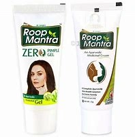 Roop Mantra Combo Pack of Zero Pimple Gel 15gm &amp; Face Cream 60gm-Q943-1