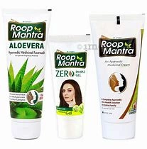 Roop Mantra Combo Pack of Aloevera Face Wash 115ml, Zero Pimple Gel 15gm &amp; Face Cream 60gm-Q951-1