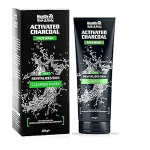 HealthVit Activated Charcoal Face Wash-Q954-1