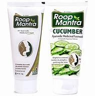 Roop Mantra Combo Pack of Cucumber Face Wash 115ml, Zero Pimple Gel 15gm &amp; Face Cream 15gm-Q972-1