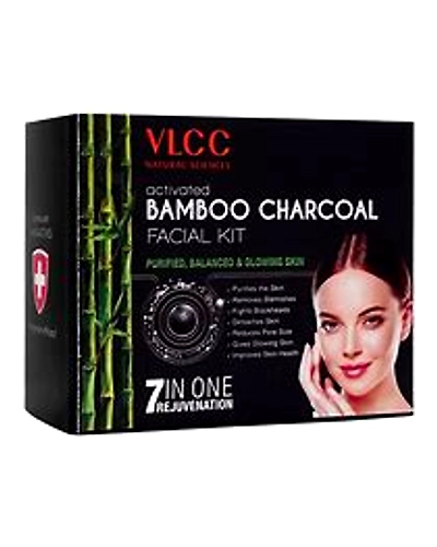 VLCC Natural Sciences Activated Bamboo Charcoal Facial Kit-W83-1