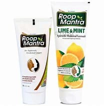 Roop Mantra Combo Pack of Face Cream 60gm &amp; Lime Mint Face Wash 115ml-W130-1