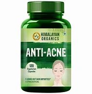 Himalayan Organics Anti Acne Vegetarian Capsule-W182-1