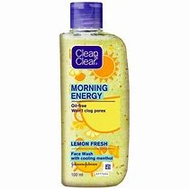 Clean &amp; Clear Morning Energy Lemon Fresh Face Wash-W330-1