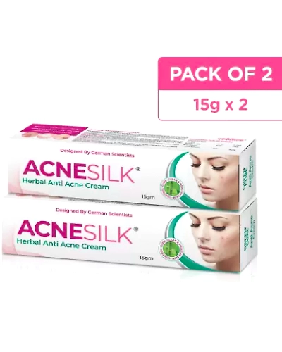 Green Cure Acnesilk Herbal Anti Acne Cream-W345-1