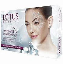 Lotus Herbals Radiant Diamond Cellular Radiance Single Facial Kit-W451-1