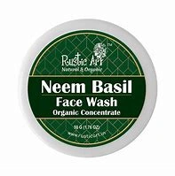 Rustic Art Organic Neem Basil Concentrate Face Wash-W486-1