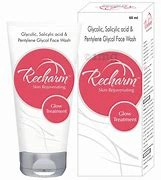 Recharm Skin Rejuvenating Glow Treatment Face Wash | With Glycolic Acid, Salicylic Acid &amp; Pentylene Glycol-W511-1