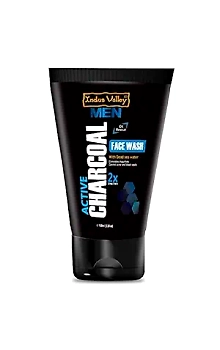 Indus Valley Men Active Charcoal Face Wash