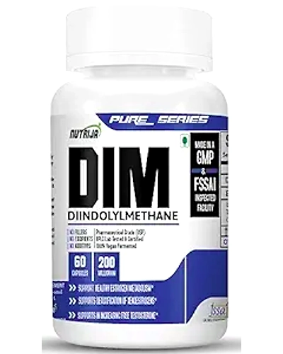 Nutrija DIM Diindolylmethane 200mg Capsule-A76