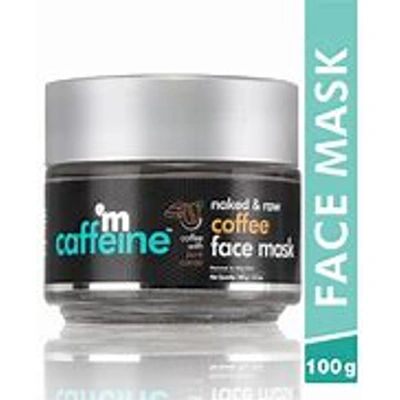 mCaffeine Naked & Raw Coffee Face Mask | For Normal to Oily Skin | Paraben & SLS-Free