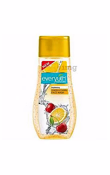 Everyuth Naturals Brightening Lemon & Cherry Face Wash