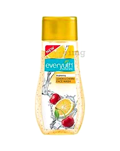 Everyuth Naturals Brightening Lemon &amp; Cherry Face Wash-A243-1