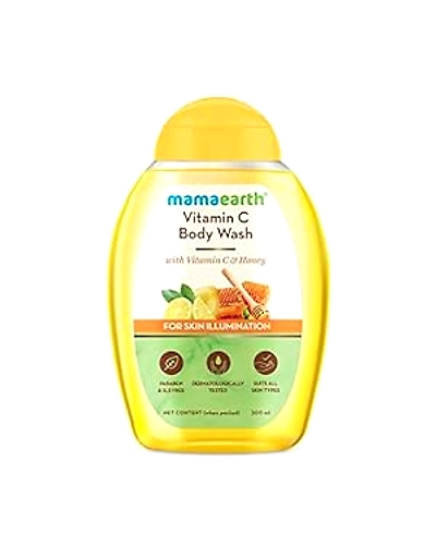 Mamaearth Vitamin C Body Wash | Paraben &amp; SLS-Free | For All Skin Types-A294-1